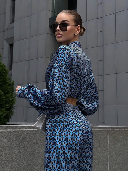Amber - Loose Print 2 Piece Set