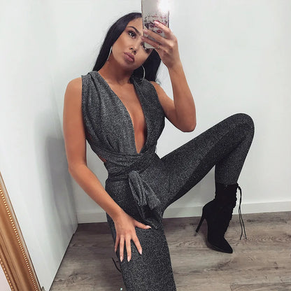 Kimberly - Sparkly Jumpsuit