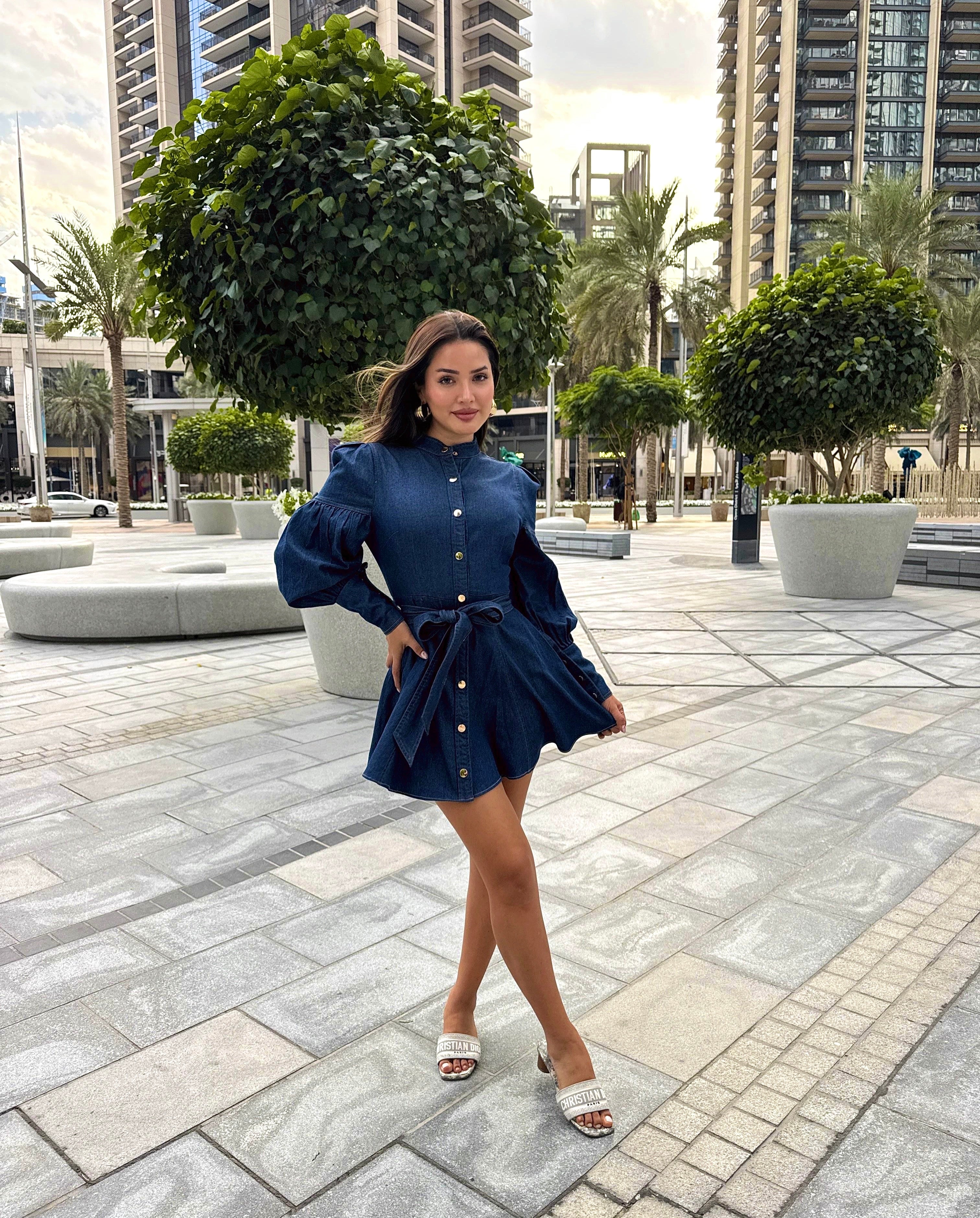 Mia - Effortless Denim Dress