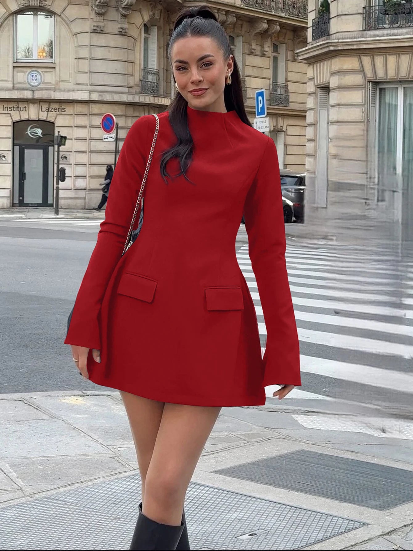Anna - Elegant Dress with Pockets