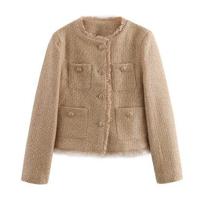Nicky - Chic Female Tweed Jacket