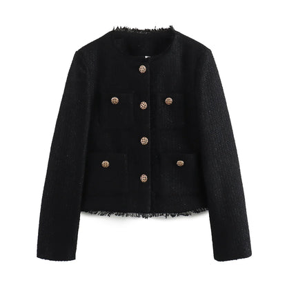 Nicky - Chic Female Tweed Jacket