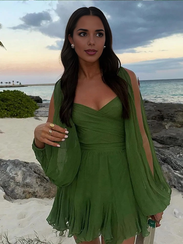 Zora - Green Summer Dress