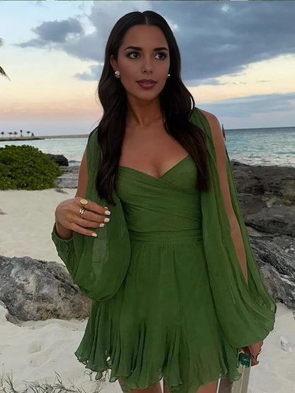 Zora - Green Summer Dress