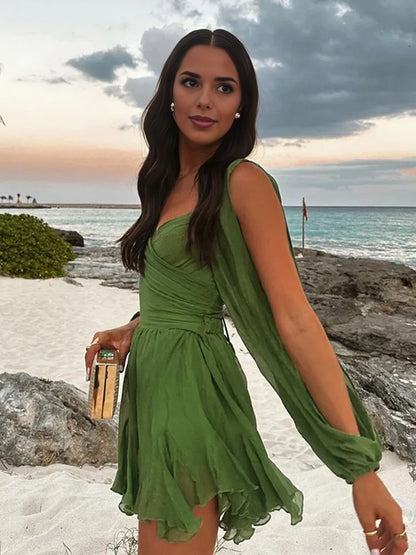 Zora - Green Summer Dress