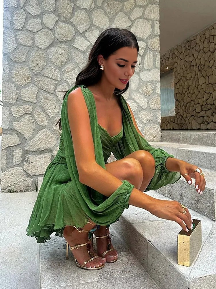Zora - Green Summer Dress